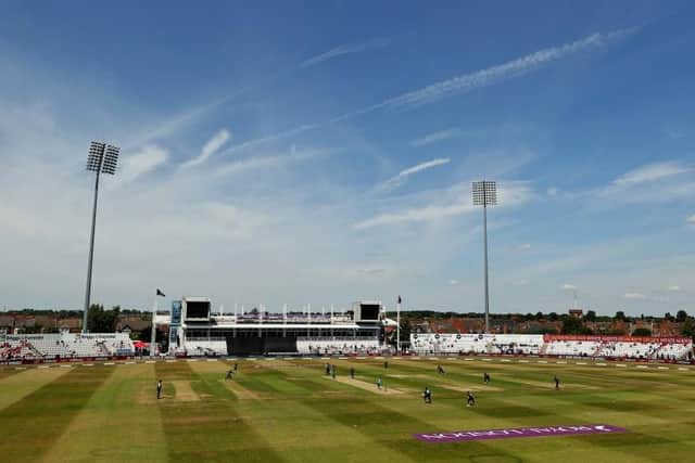 The County Ground will again stage international cricket in September