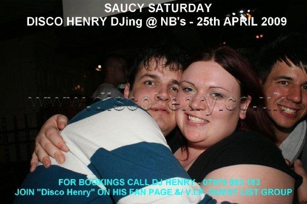 Nostalgic pictures from a 'saucy Saturday' night out at NB's 14 years ago