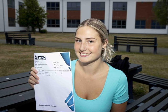 Ksymena Oginska, from The Duston School, will be heading to Salford University to study film production.