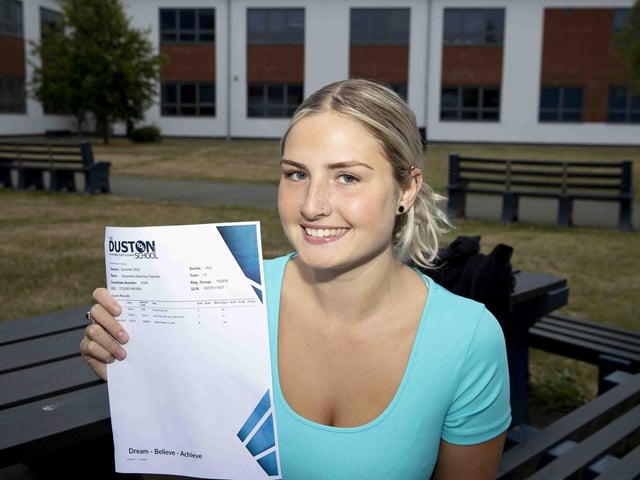 Ksymena Oginska, from The Duston School, will be heading to Salford University to study film production.