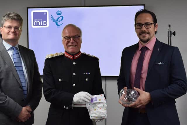 Bambino Mio receives second Queen's Award for Enterprise