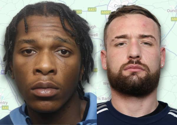 Gawain Benson and Reece Dutton have been given lengthy jail terms. Benson has one of the worst youth criminal records in the county. Image: NW