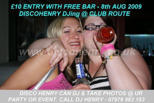 Nostalgic pictures from a night out at Route 69 in town