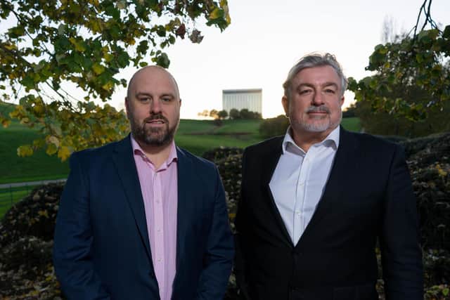 GIANT Managing Director Ben Thomas and Business Development Director Nicholas Mann