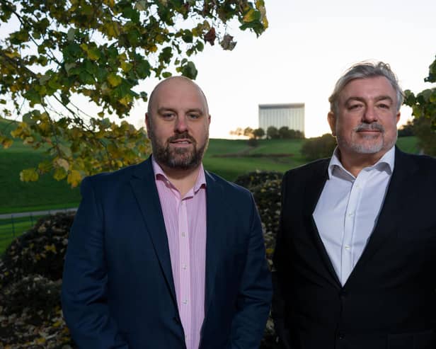 GIANT Managing Director Ben Thomas and Business Development Director Nicholas Mann