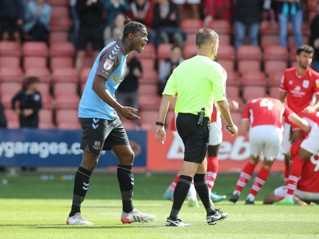 At the centre of the incident which sparked such frustration from both team-mates and manager alike. Clearly barged over by Baker-Richardson before the Crewe man thundered home. That aside, he had a decent game. Saw a header well-saved by Okonkwo... 6.5