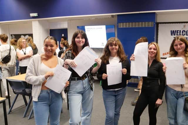 Manor School Students Celebrate GCSE Results