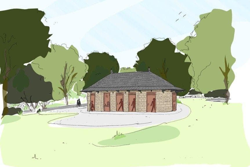 Ron Routley Toilets Plans announced for new accessible public toilets at Abington Park