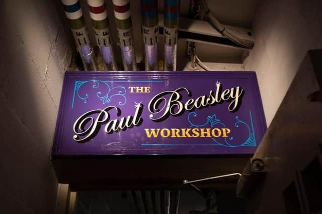 Paul was "touched" to find the Royal & Derngate had named the workshop after him at his leaving do.