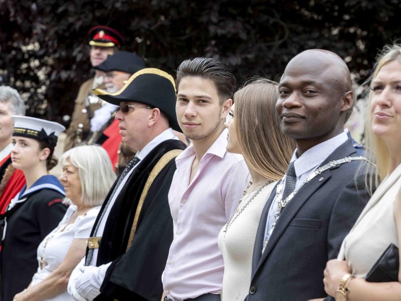 A parade made its way through Northampton town centre to mark the day.