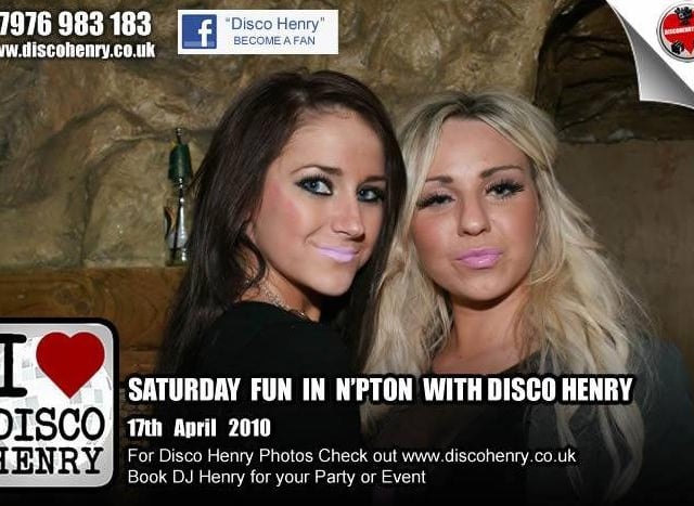 Nostalgic pictures from a night out at NB's