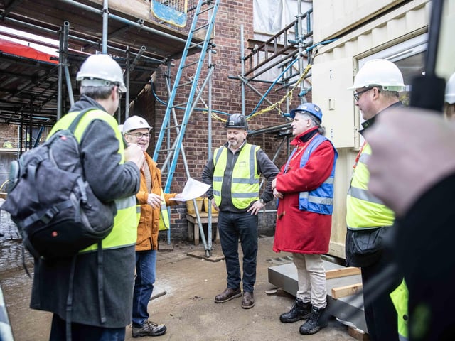 Here's how the historic Grade II Listed pub is looking so far during £3.5 million refurbishment works