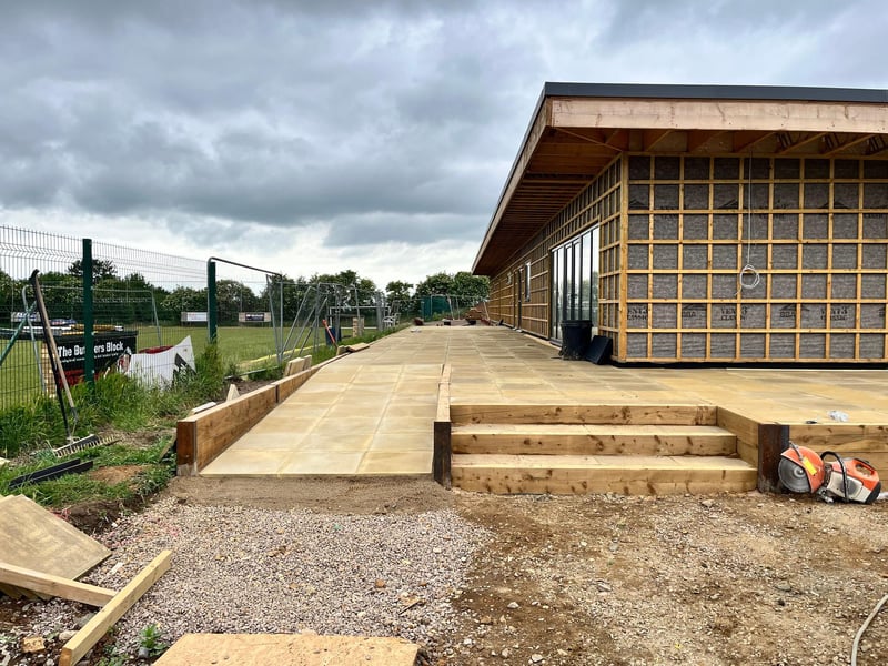 Blisworth’s Clubhouse due to open in August.