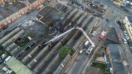 A cause of the blaze is not yet known.