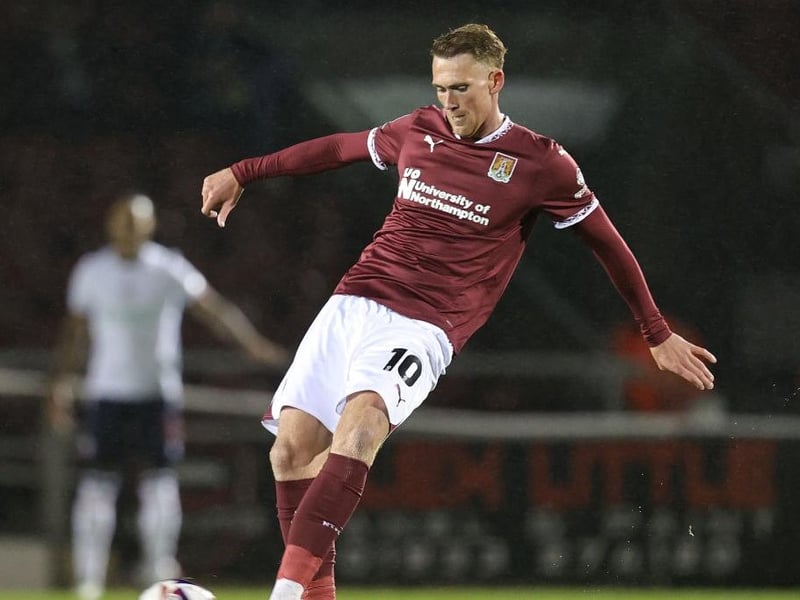 Town's most threatening player in the first half, forcing Baxter to make a couple of good saves from either side of the penalty box. Swung in the corner for Guthrie's goal. But with so many options now at Brady's disposal his place seems under increasing threat... 6