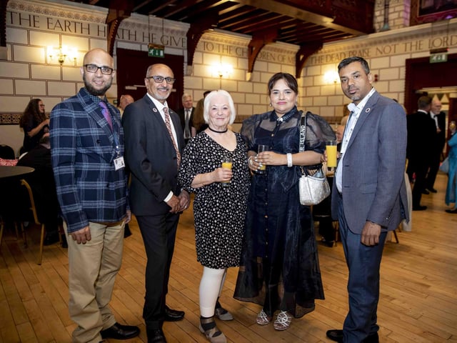 A private celebration took place at the Northampton Guildhall on Wednesday, May 18 2022 to celebrate Northampton's new Mayor, councillor Dennis Meredith.