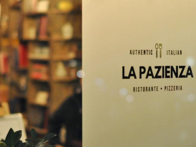 4.7 stars based on 558 Google Reviews. La Pazienza is an authentic Italian restaurant at the heart of town, serving a wide variety of antipasti, pasta, pizza and meat main course dishes. Location: 268 Wellingborough Road, NN1 4EJ. Website: http://lapazienzaitalian.co.uk/