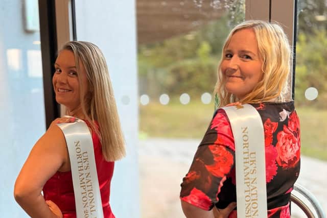 Beth Willett-Byrne (left) and Gemma Young (right) both representing Northamptonshire in the UKs National Miss Finals 2026
