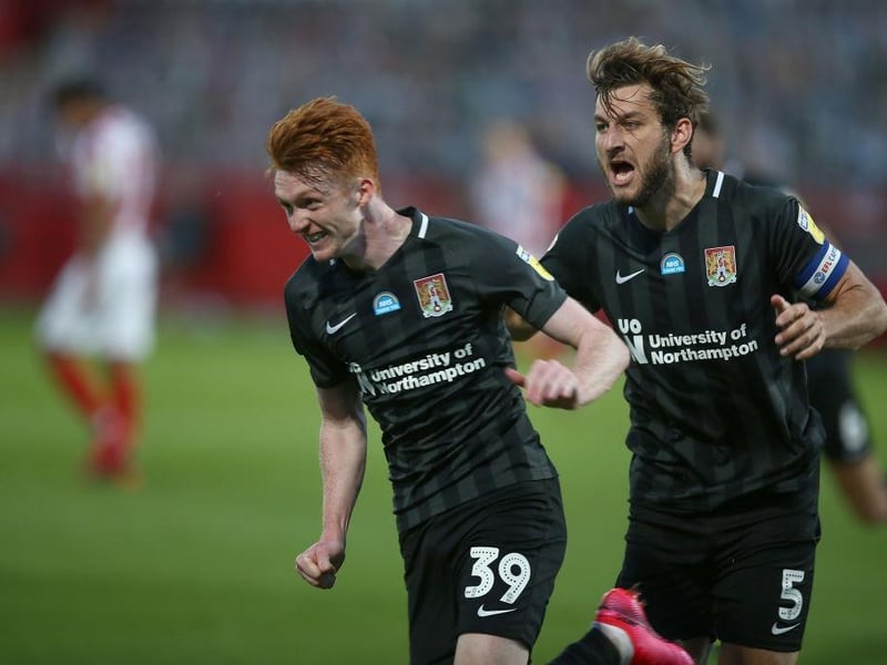 June 22nd, 2020, League Two play-offs - Cheltenham 0 Northampton 3 (Oliver, Morton 2)