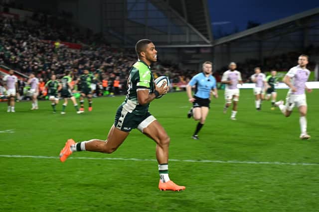 Ben Loader scored a timely try for London Irish
