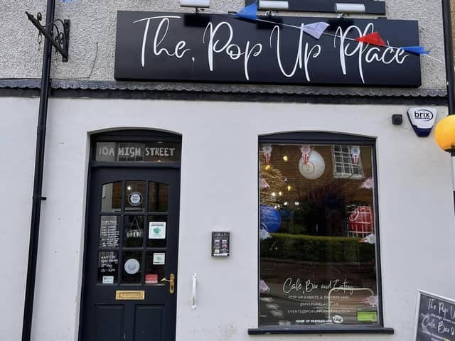 The Pop Up Place is located in the former Muddled Lime HQ in High Street, Long Buckby.