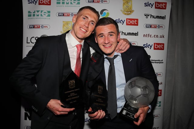 Mitch Pinnock (v Leyton Orient) and Aaron McGowan (v Stevenage) shared the award for goal of the season