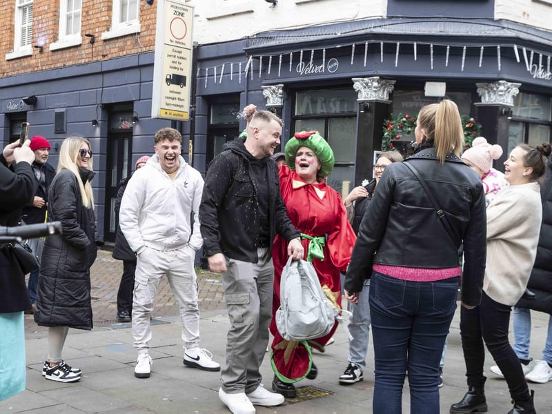 St Giles’ Street was closed to traffic to allow shoppers to walk freely down the road, which created a welcoming, community feel.