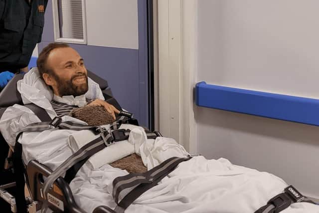 Pierre leaving hospital after 352 days