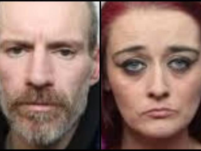 Shoplifters White and Vickery broke a store worker’s finger after they tried to stop the thieves leaving a Tesco in Kettering in March 2024. White, 44, and 36-year-old Vickery were both found guilty of ABH and theft from a shop — White, of Dhalia Road, Kettering, was sentenced to 15 months and Vickery, of no fixed address, to 52 weeks. A third defendant, Chloe Molloy, of Highfield Road, Kettering, was given 36 months suspended for 18 months, for her involvement.