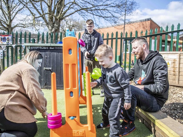 The nursery was described as “remarkably inclusive and community-focused” in the Ofsted report, which reduced the staff to happy tears.