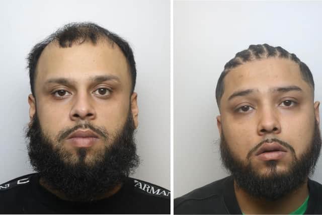 Afian Chowdhury (left) and his brother Iman (right)