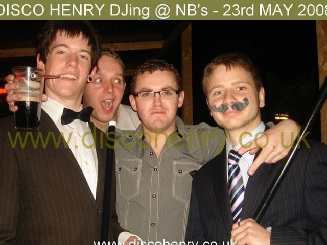 Nostalgic pictures from a Friday night out at NB's