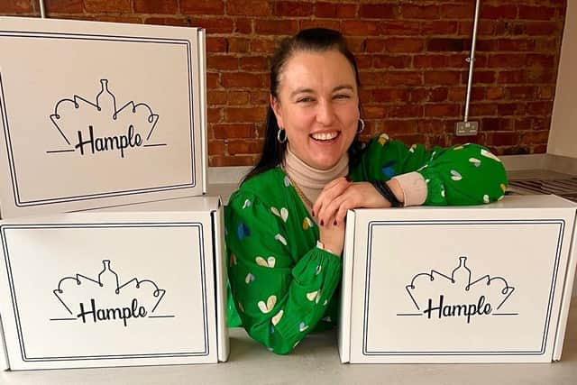 Hample Hampers share a building with the sell-out new coffee and sandwich shop Spread, and Nova Aesthetics & Beauty.