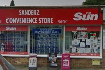 Sanderz Convenience Store in Middleton Cheney