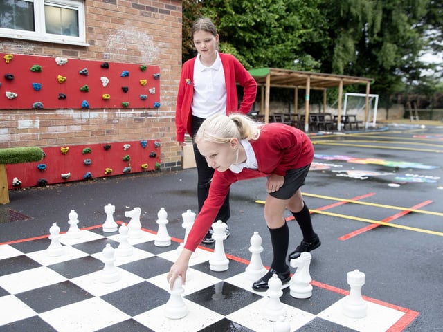 The school’s volunteer-led charity Pitsford School Association was behind the relentless fundraising over the past two years, and the playground was installed at the end of July.