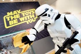 Special guards are being flown in to keep watch over the collection of Star Wars toys and memorabilia at Northampton Museum from Saturday