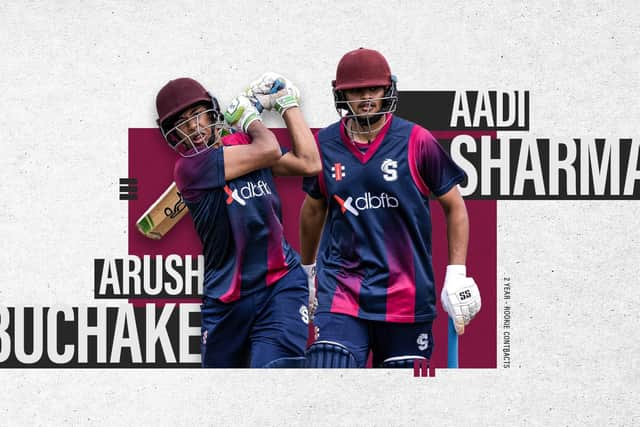 Northants have handed rookie contracts to teenage batters Arush Buchake and Aadi Sharma