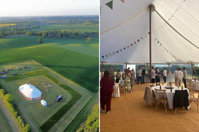 The hope is to get the new business out there, particularly at a time when farms are trying to diversify in today’s financial climate.