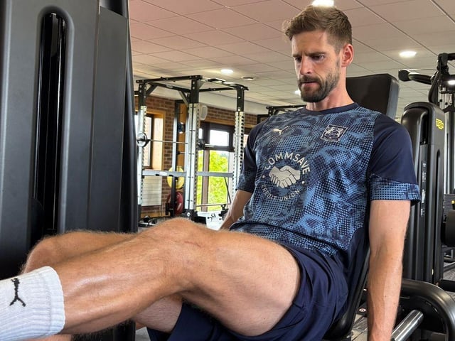Jon Guthrie is on the road to recovery from his ACL injury