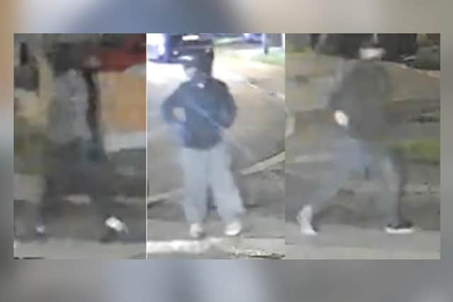 Police want to speak to the people in the image.