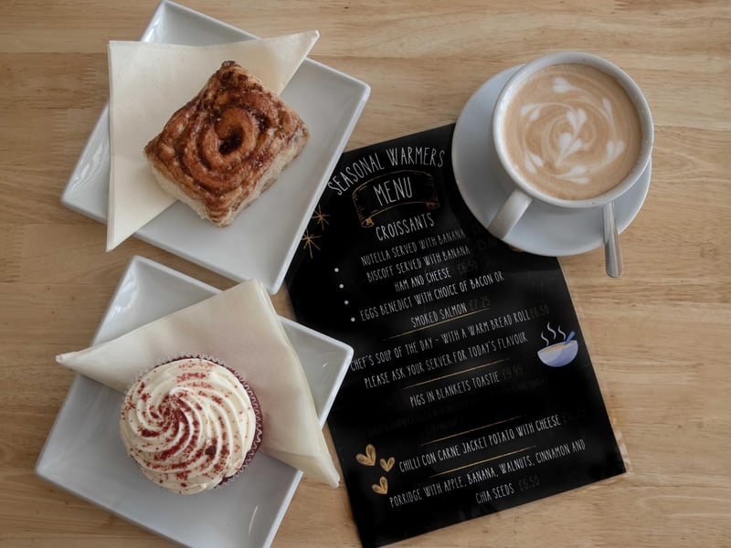 New owner Mariola Fuller has redecorated the St Giles' Street café, updated the bathroom, added benches and fresh artwork, and expanded the menu.