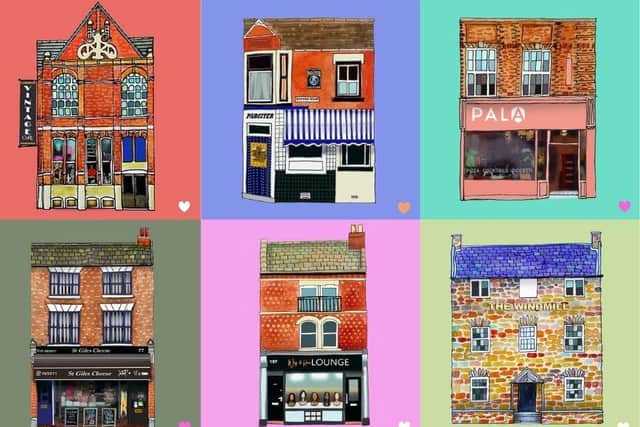 Fridge Street, which sells fridge magnets, textiles and mugs featuring recognisable buildings from across the town, is available to shop online and from a number of local stores.