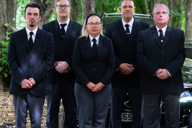 The team at Ann Bonham & Son Funeral Directors