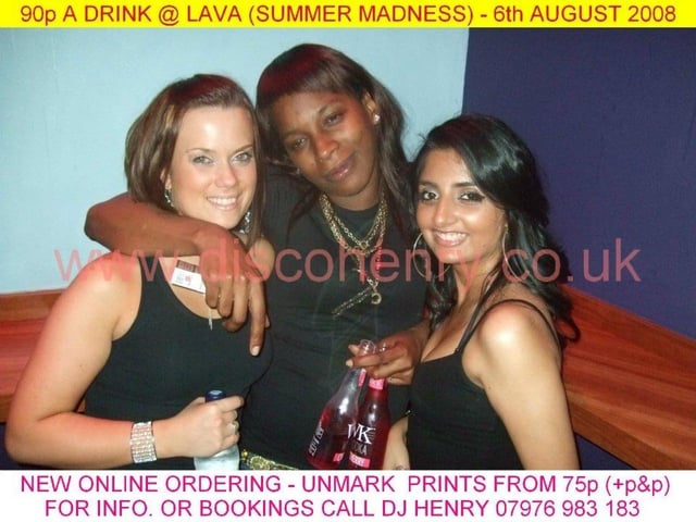 Nostalgic pictures from a 90p a drink night out at Lava in August 2008