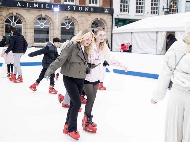 Families enjoyed ice skating, curling and more on Saturday January 18, 2025.
