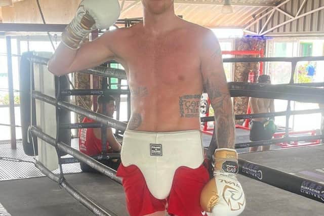 Eithan in Fuerteventura training camp