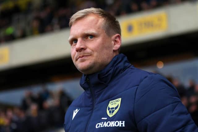 Liam Manning, Oxford United manager