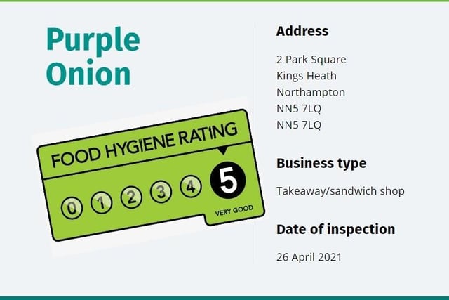 Park Square Kings Heath Northampton NN5 7LQ
Date inspected: 26 April 2021
