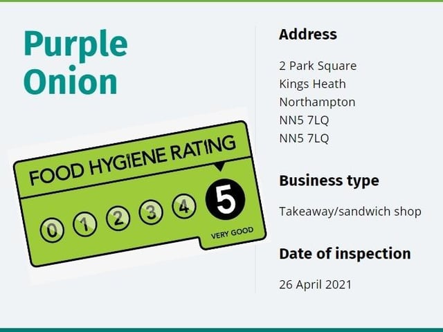 Park Square Kings Heath Northampton NN5 7LQ
Date inspected: 26 April 2021