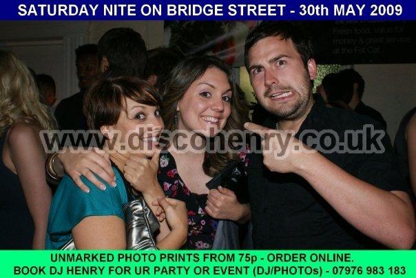 Nostalgic pictures from a night out at down Bridge Street 14 years ago